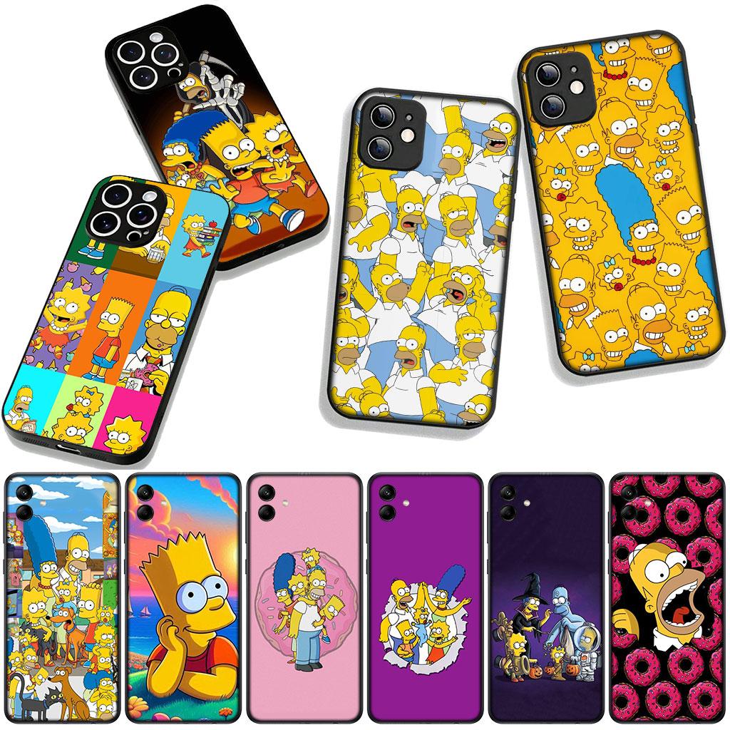Comics S-Simpsons-Lovely Barts Phone Cover for Apple iPhone 17 16 11 Pro XS Max XR 6 7 8 Plus 16E SE 2020 Air 5 SE2 Case