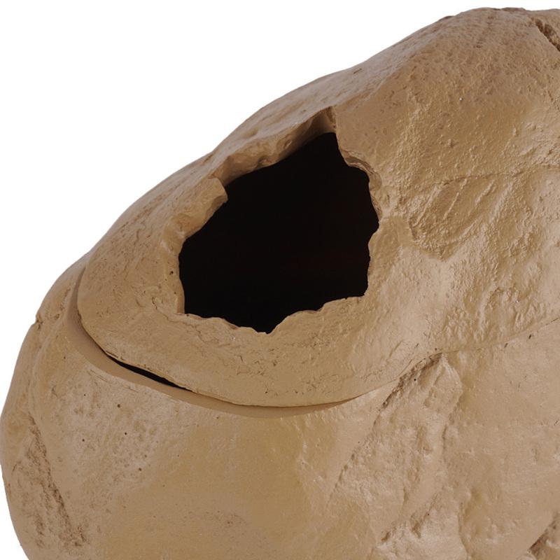 Harz-Reptilien-Versteck, Höhlenversteck, natürlicher Fels-Look, Zuchtbox, Eierablage, Unterschlupf für Schlangenratten