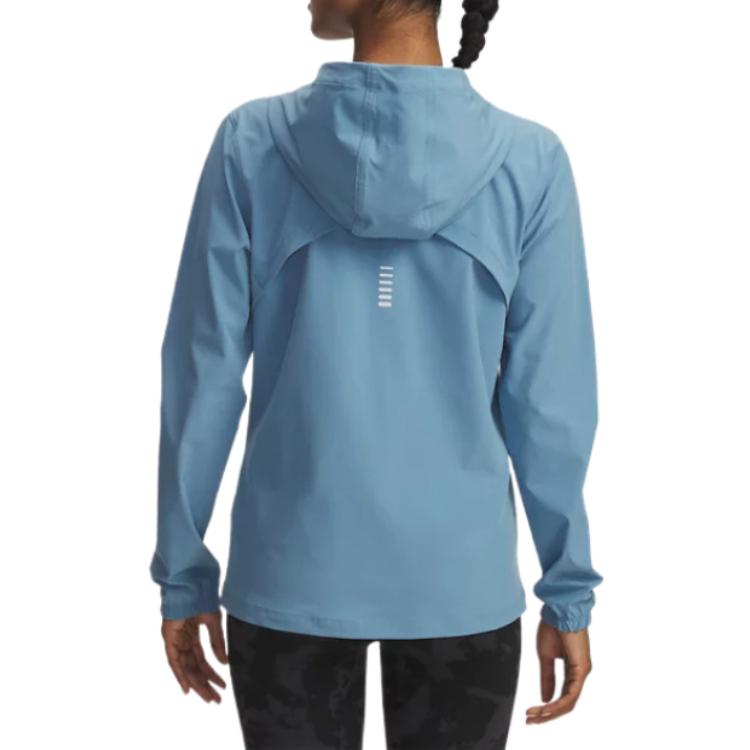 Under Armour Supera la Tempesta Giacca Comoda Versatile Semplice Moda Impermeabile Traspirante Durevole Giacca da Donna 1377043-418