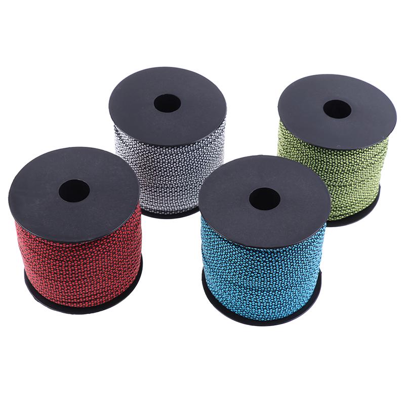 50M Guyline reflectorizante în aer liber de camping cort Runners Guy Line cablu de sârmă