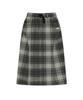 Sseonleobeutueo Fleece Long Skirt Gray