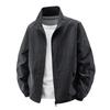 Spring and Autumn New Stand-up Collar Jacket Men's Thin Trench Coat Windproof and Waterproof Outdoor Casual Versatile Men's Jacket
