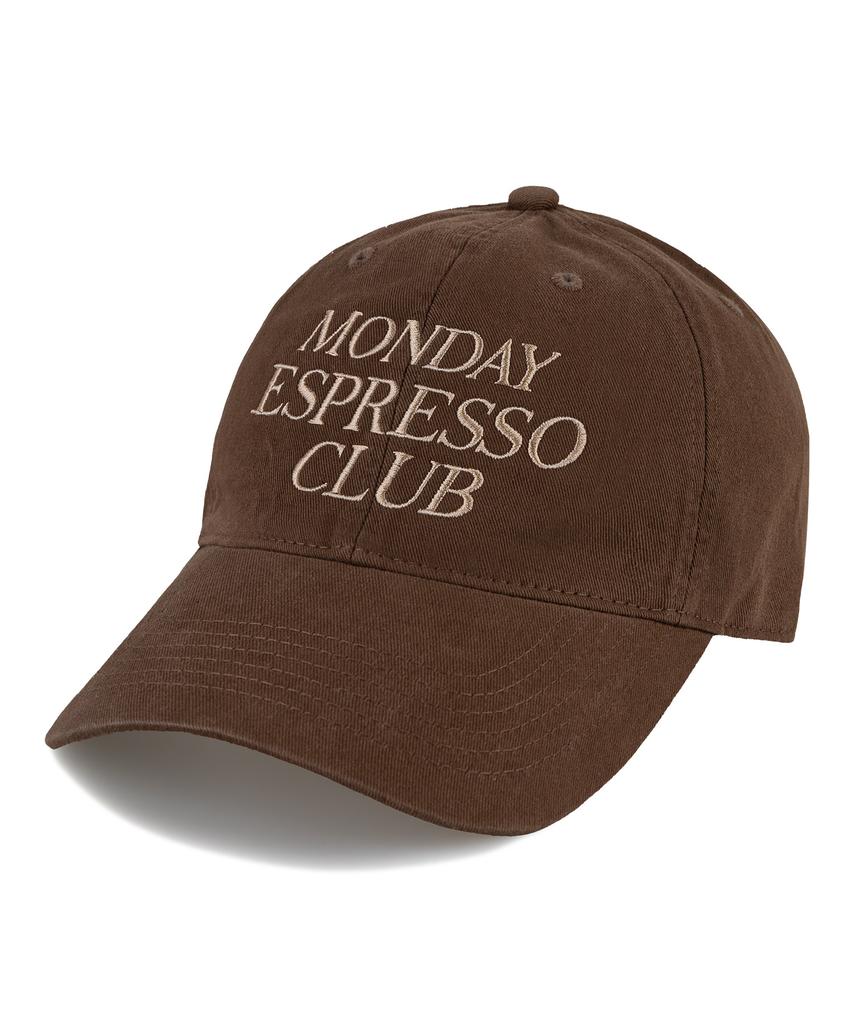 Wig Monday Espresso Club Washed Ball Cap - Brown
