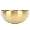Salad Bowl Stainless Steel Mixing Bowls Double Walled Insulation Dustproof Round Bowl for Home Restaurant Camping