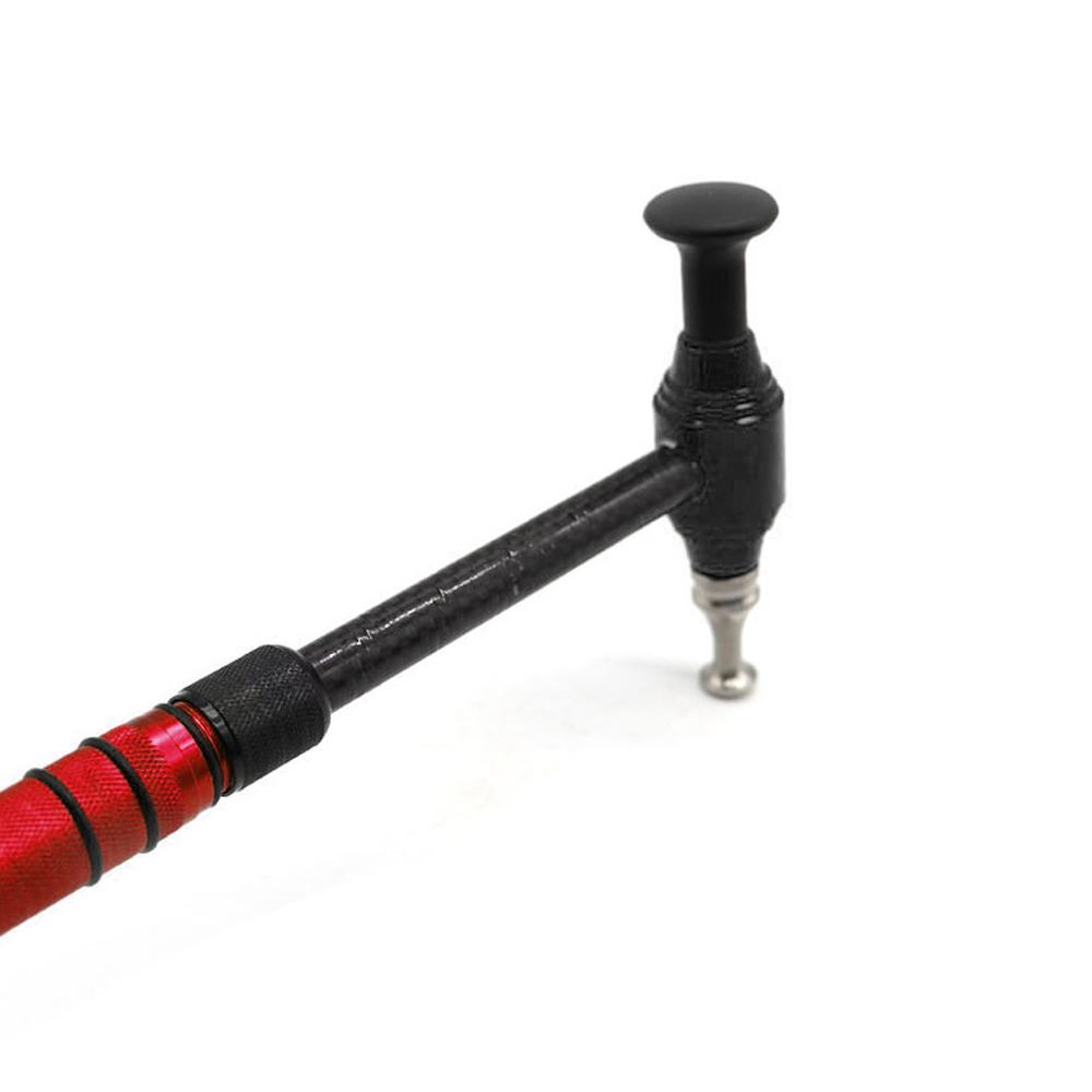 Car Tool Car Body Dent Puller Paintless Dent Slide Reverse Hammer Suction with 5 Replacement Heads for DIY Dent Repair On Cars