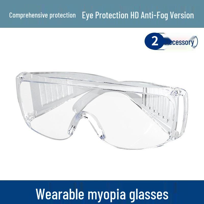 Anti-Fog, Dustproof, Windproof Sandproof Protective Goggles for Men and Women - Industrial Anti-Splash Eyewear