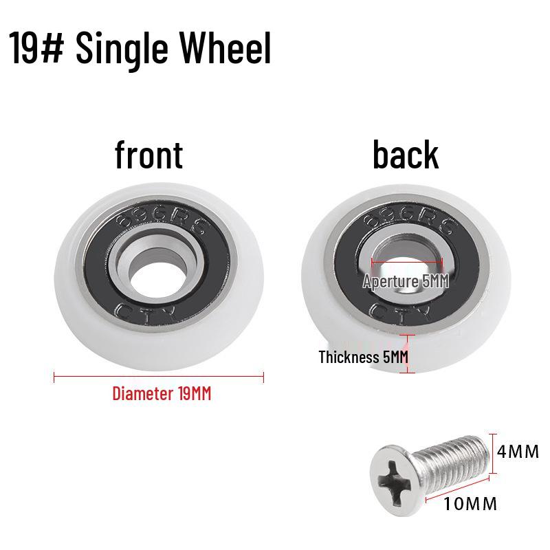 

Винтажный аксессуар для душевой комнаты, стеклянная дверь, одинарное роликовое колесо