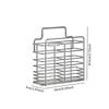 Chopsticks Holder Multifunctional Tabletop Wall Mounted Kitchen Utensils Holder Drying Rack with Drain Tray for Spoons Tableware