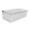 Contenitore per spezie con coperchio a ribalta, contenitore per spezie in acciaio inossidabile 304, organizer da cucina multi-scomparto