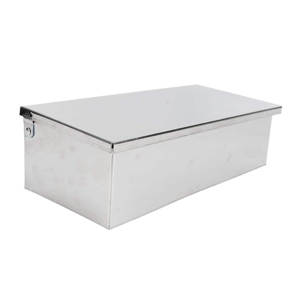 Contenitore per spezie con coperchio a ribalta, contenitore per spezie in acciaio inossidabile 304, organizer da cucina multi-scomparto