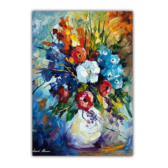 Graffiti Art Plant Bonsai Posters and Prints Aesthetic Flower Canvas Painting Wall Art HD Picture Living Room Home Decor Cuadros