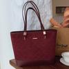 Koreanische einfache und personalisierte Schulter-Großtasche für Damen, neue Pendlertasche für College-Studenten im Unterricht, Tragetasche mit großem Fassungsvermögen
