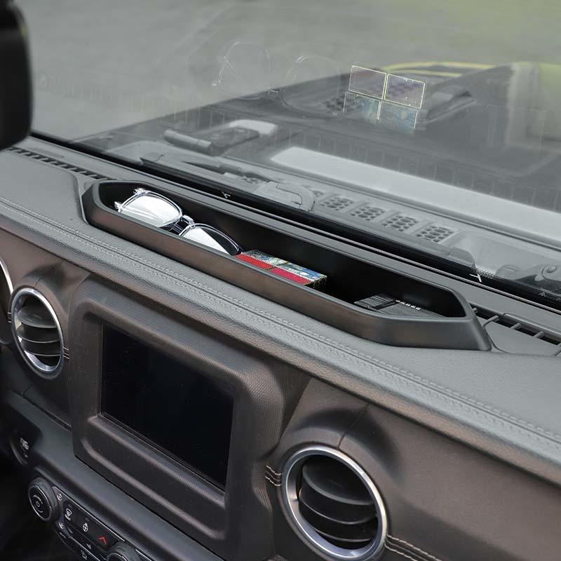  Central Control Panel  Organizer Storage Box Container For Jeep Wrangler JL JT Gladiator2018-2023 Stowing Tidying Accessories