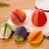 Creative Stationery: Reusable Fruit & Vegetable Sticky Notes for Students & Professionals