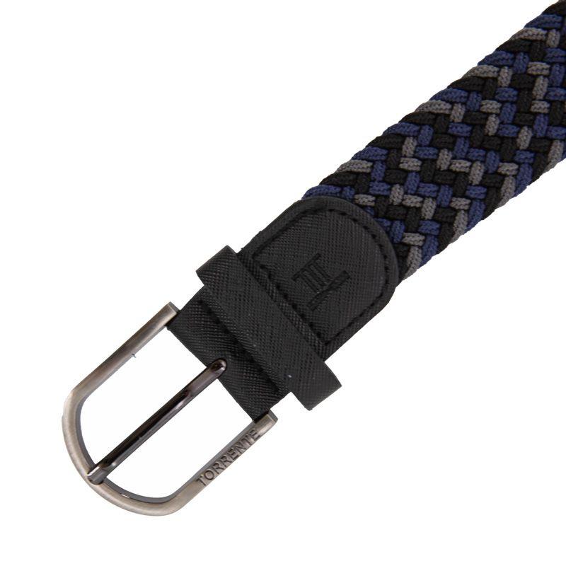 Ceinture tressée en tissu Homme TORRENTE