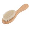 Baby Hair Wool Brush Soft Bristles Styling Beard Brush Baby Bathing Cleaning Nursing Wooden Comb