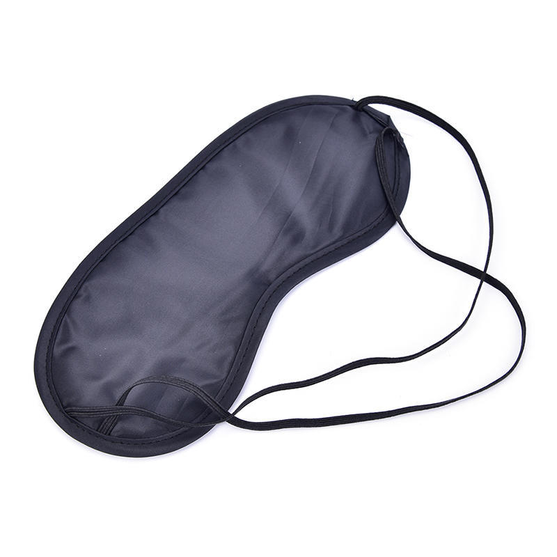 10Pcs Eye Mask Shade Cover Blindfold Night Sleeping Black  A,
