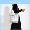 Trendy Minimalist Handbag In Black Gold Silver And Pink Elegant Large Tote For Everyday Use