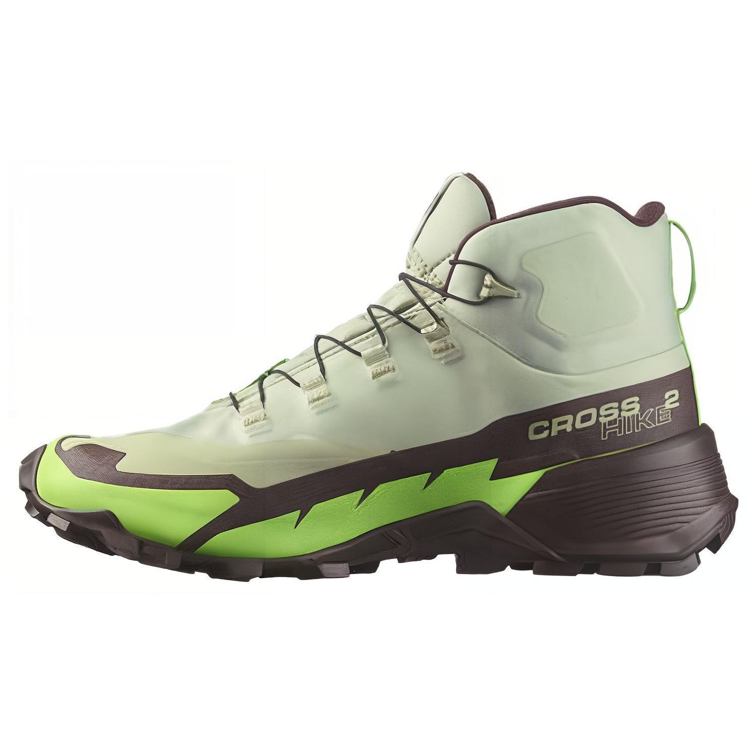

SALOMON Cross Hike 2 Mid Gore-Tex Удобные Нескользящие Прочные Функциональные Ботинки для Активного Отдыха Мужская Обувь Зеленый 472777 42