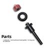 3/10 Kaffeemaschine Ventilstift Ersatzteile PPSU Riegel Passend Capresso-Impressa Serie C-Line D-Line E-Line F-Line GIGA-Line J-Line