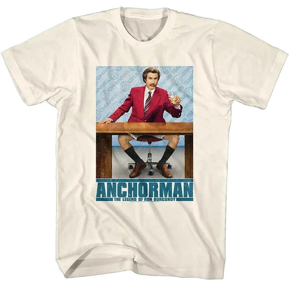 Anchorunisex Ron At Desk W Logo Tshirt S