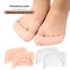 Thickened Anti-Slip Ballet Dance Toe Protection Sleeves - Half Size Forefoot Separator.