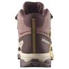 SALOMON X ULTRA 5 Breathable And Lightweight Mid Top Hiking Shoes Women's Beige Umber Sneakers 477544