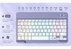 Compatible Bluetooth RGB Backlit Keyboard Case with Pen Slot for Xiaomi Pad 7 Pro, Redmi Pad 2, and Poco 12.1