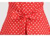 2023 Hot-Selling Barbie Pink Polka Dot Halterneck Ruched Swing Dress