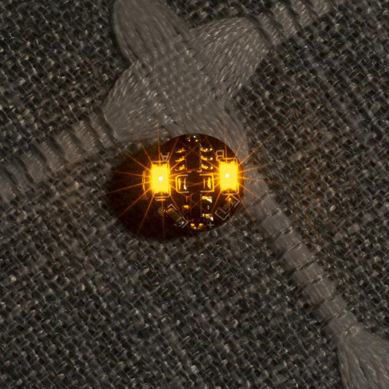 1 Piece Diy Accessories Led Magnetron Switch Lighting Chip Animation Hand To Do Plus Light Model Toys Wireless Lamp