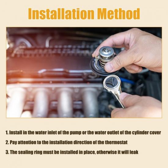 Engine Coolant Thermostat Housing Assembly Single  for INFINITI FX35