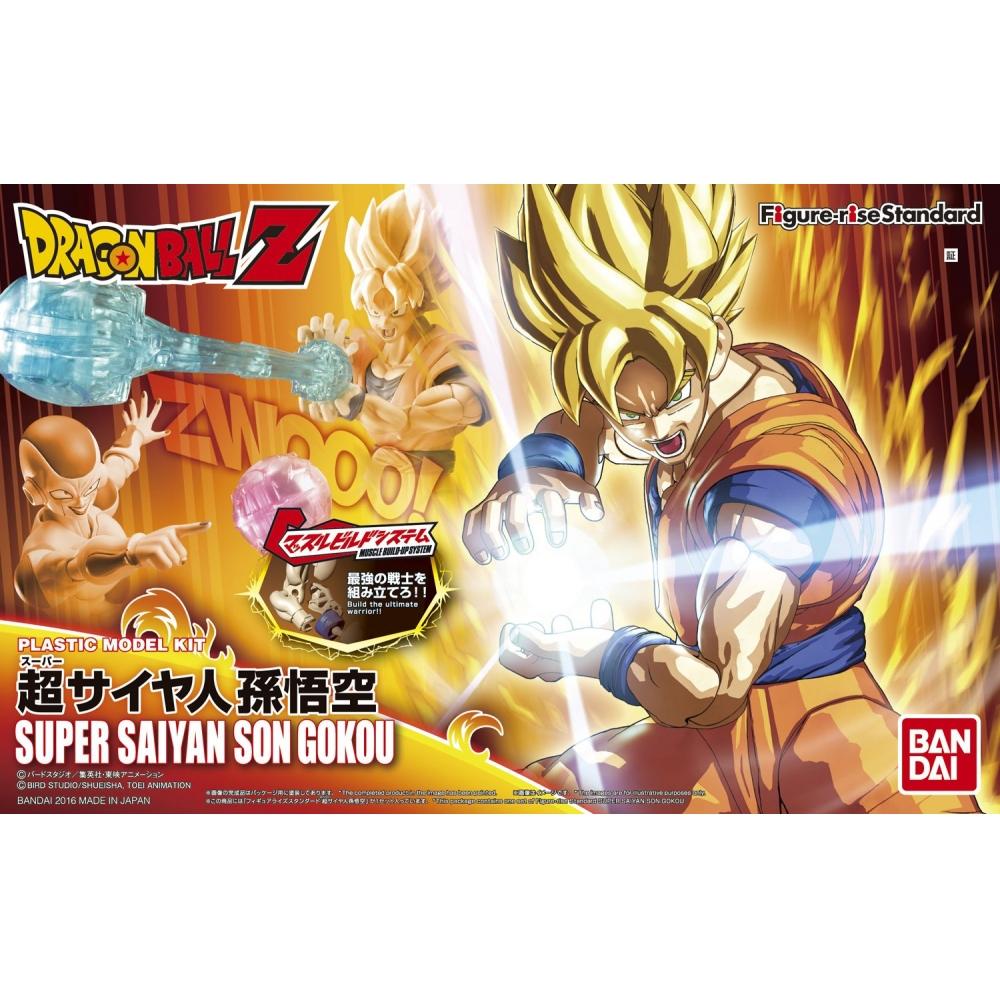 Figur-rise Standard Dragon Ball Super Saiyan Son Goku plastmodell