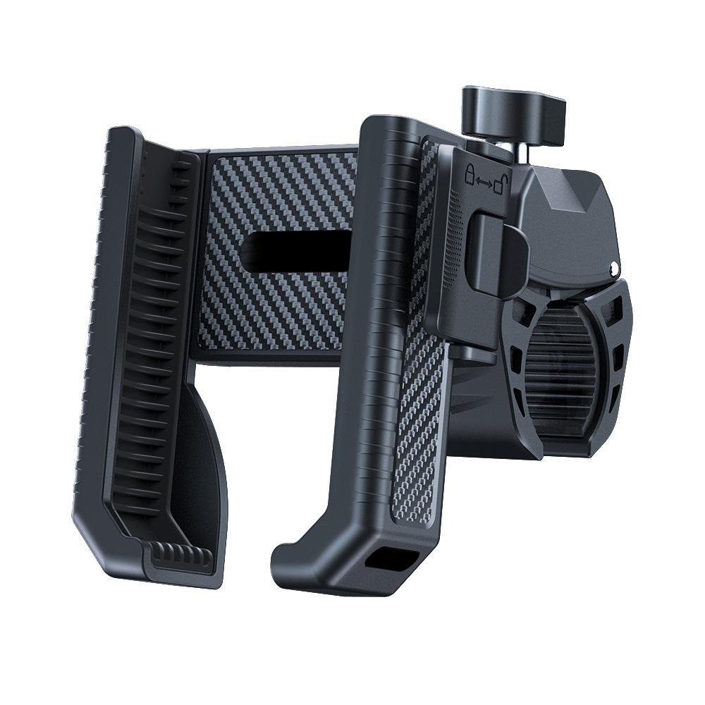 Electric car motorcycle mountain bike takeaway rider battery car shockproof cell phone holder