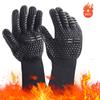 BBQ Gloves High Temperature Resistance Oven Mitts 800 Degrees Fireproof Barbecue Heat Insulation Microwave Oven Gloves