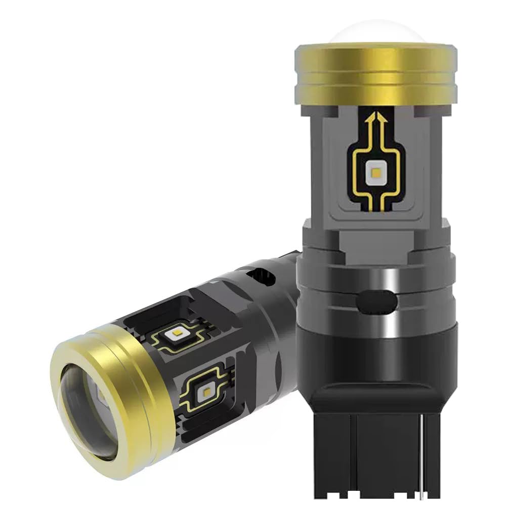 Aokyoung T20 Single LED Turn Signal Valve, Genuine Amber, High