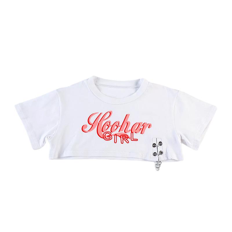 

Детский костюм для джазового танца: Кроп-топ, с длинным или коротким рукавом, грузовые брюки цвета розовой розы 140 cm