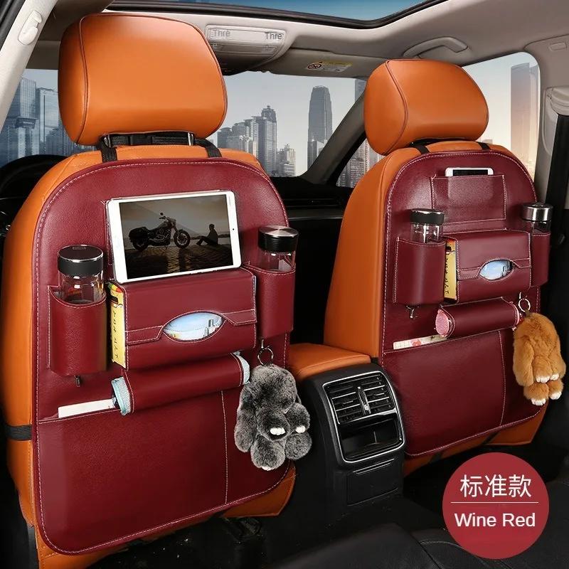 Autozubehör Universeller Autositz-Organizer mit Ablage Tablethalter Mehrfachtaschen-Aufbewahrung Automobile Innenraum Verstauen Aufräumen