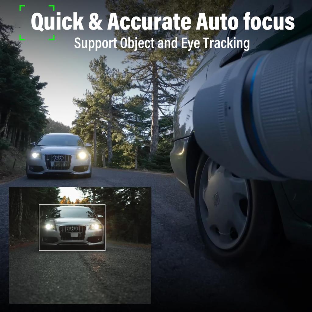 SIRUI Sniper 16mm Autofocus Wide Angle Camera Lens for Zfc Lens, F1.2 APS-C Z8, Z9, Z5, Z6, Z7, (Z Mount, White)