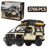 2766PCS Technical Camping Car Model Building Blocks MOC City Off-road Vehicle Trucks Bricks STEM Toys for Children Adults Gifts
