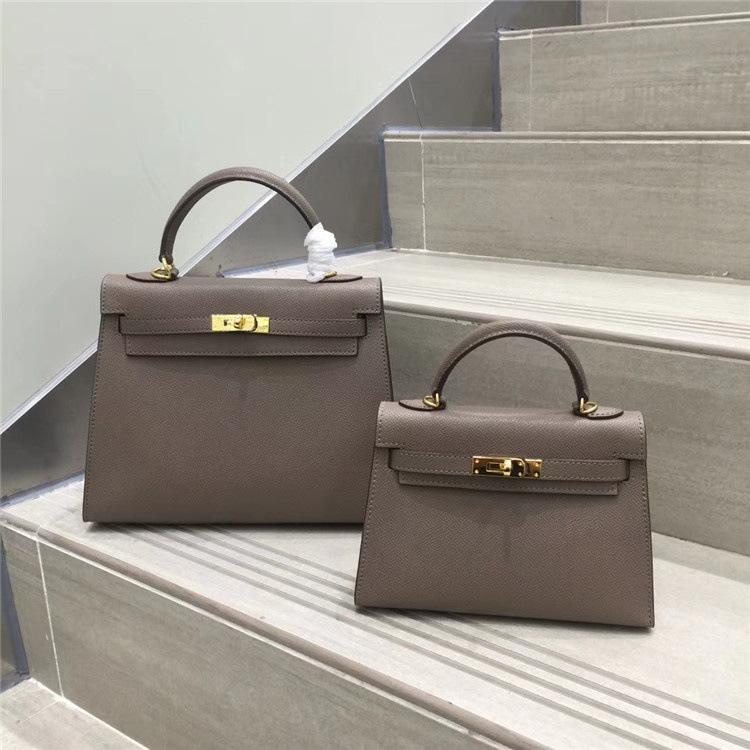 2023 Chinese New Year KL second-generation palm pattern multi-color cowhide women's bag single shoulder crossbody handbag mini bag tide