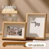Jinlongxing 6-inch Wooden Photo Frame