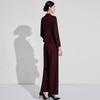 Aishangchen Women's Red Classic High-End Suit Set for Autumn/Winter Commute and Workwear
