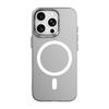 Lightweight Semi Transparent Frosted Magnetic PC Phone Case For iPhone 18 Pro, Anti-Fingerprint Metal Buttons Lens Protection Wireless Charging Cover