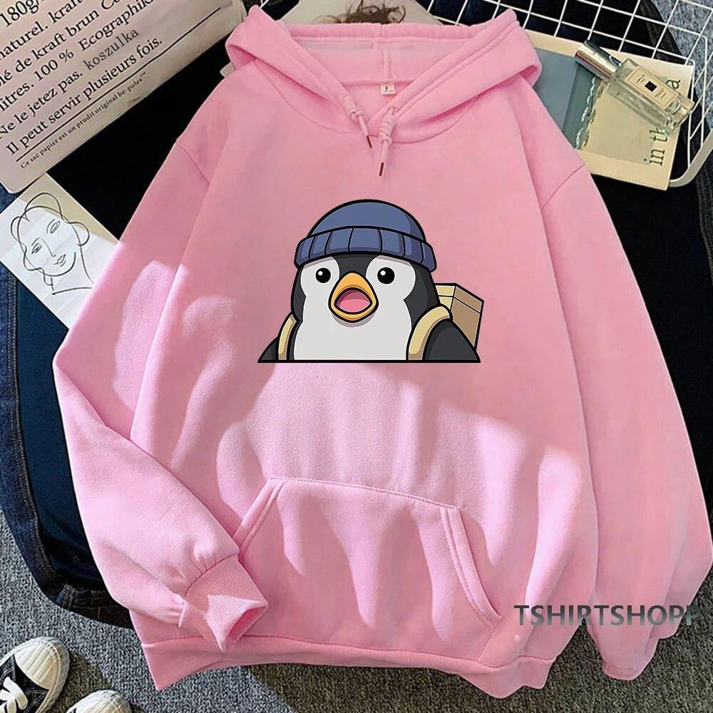 Penguin Hoodies 2022 Spring/Autumn Potato Aim Spray Women/men Sweatshirt Anime Valorant Hoodie Kawaii Clothing Unisex Sudaderas Unisex