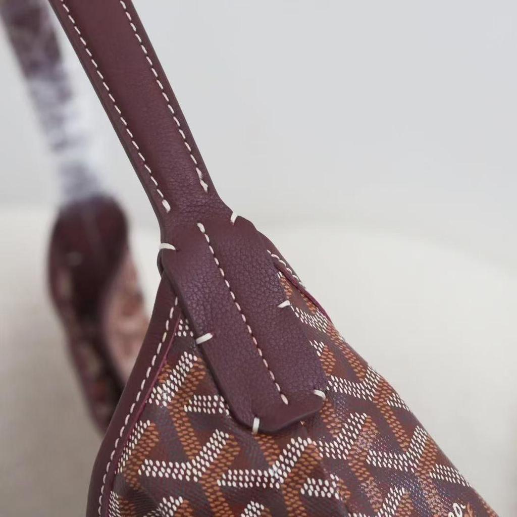 Genuine Leather Women's Dogtooth Hobo Shoulder Bag - Large Capacity Tote for Shopping & Commuting