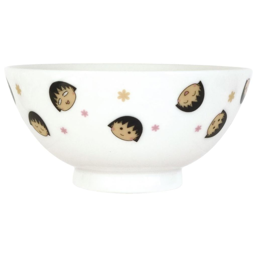 Rice Microwave and Dishwasher Novelty Flyer Character Made in 127157 "Chibi Maruko-chan" Bowl, 11cm, Safe, Tableware, Item, Pattern, Goods, Japan,