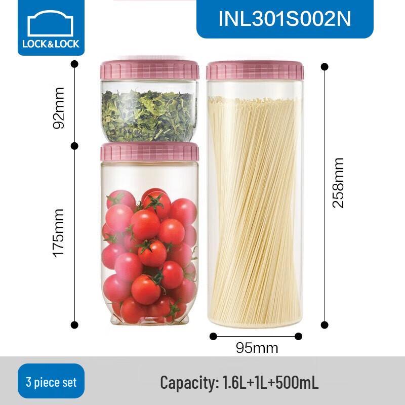 Lock&Lock New Concept Storage Jar Set