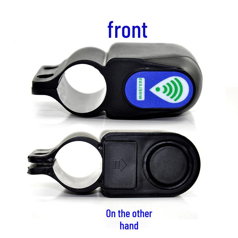 Smart ABS Bike Anti-Theft Alarm with Wireless Vibration Sensor and Remote Control
