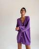 Women's Autumn/Winter Pearl Button Cardigan Sweater Coat - Loose Fit & Solid Color