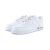 Nike Air Force 1 Floral Slip Resistant Abrasion Resistant Low top Skateboard Shoes Unisex White CW2288-111(Team448-)